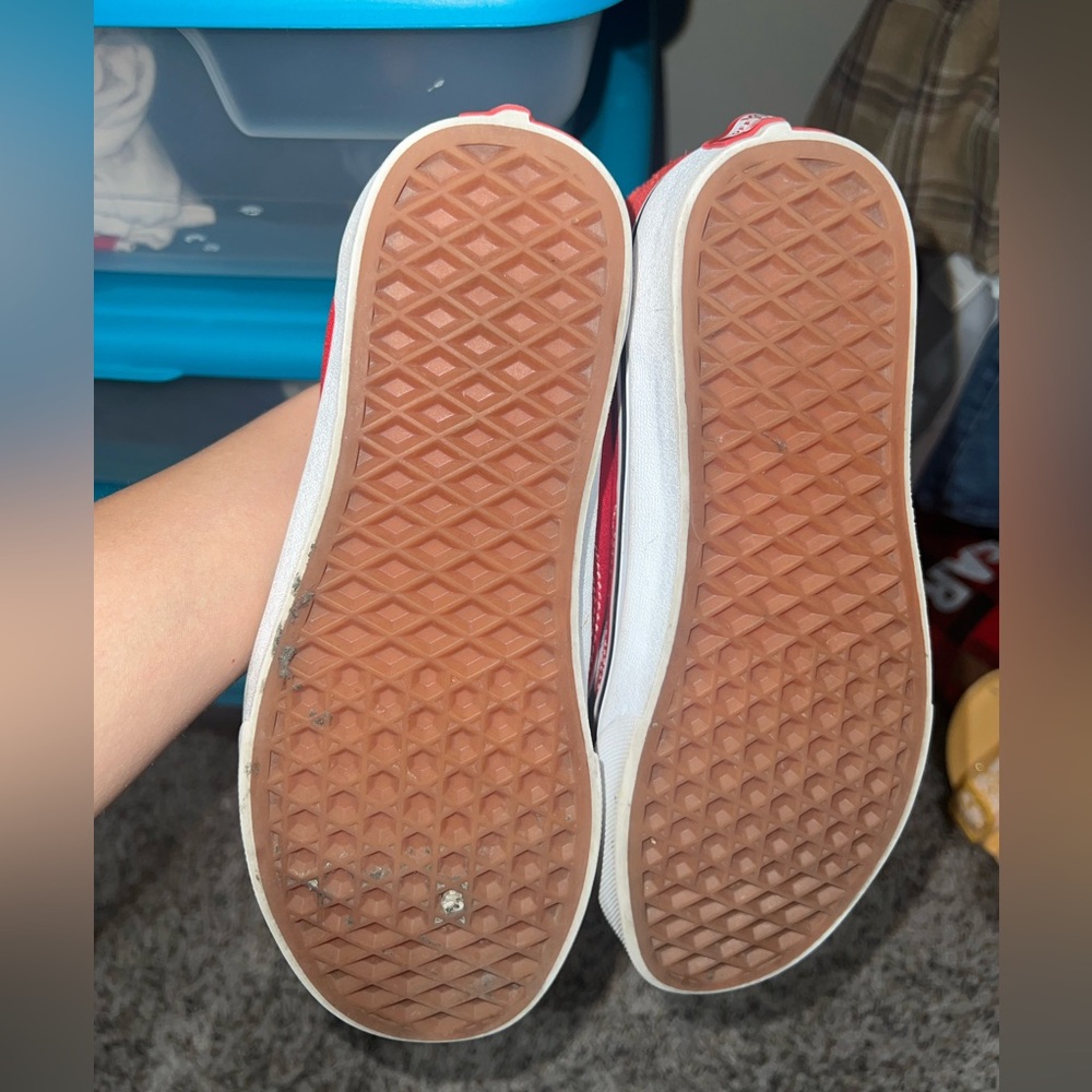 Red Vans - Picture 3 of 3